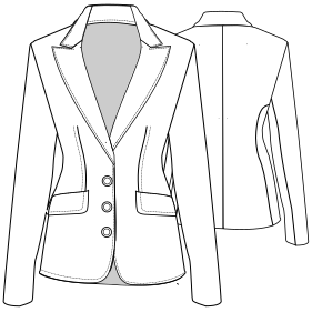 Fashion sewing patterns for LADIES Jackets